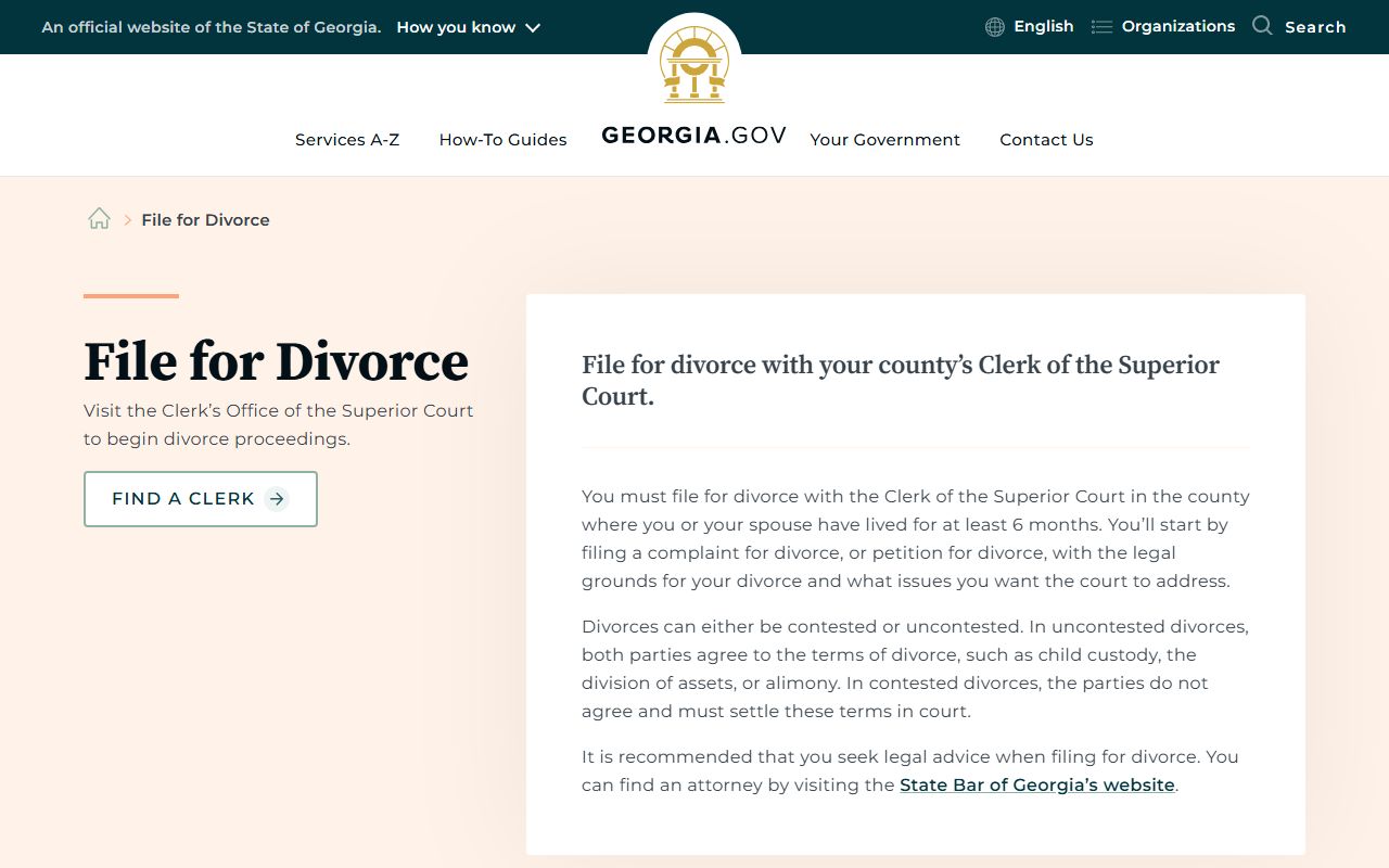 Echols County divorce records Georgia divorce filing guide